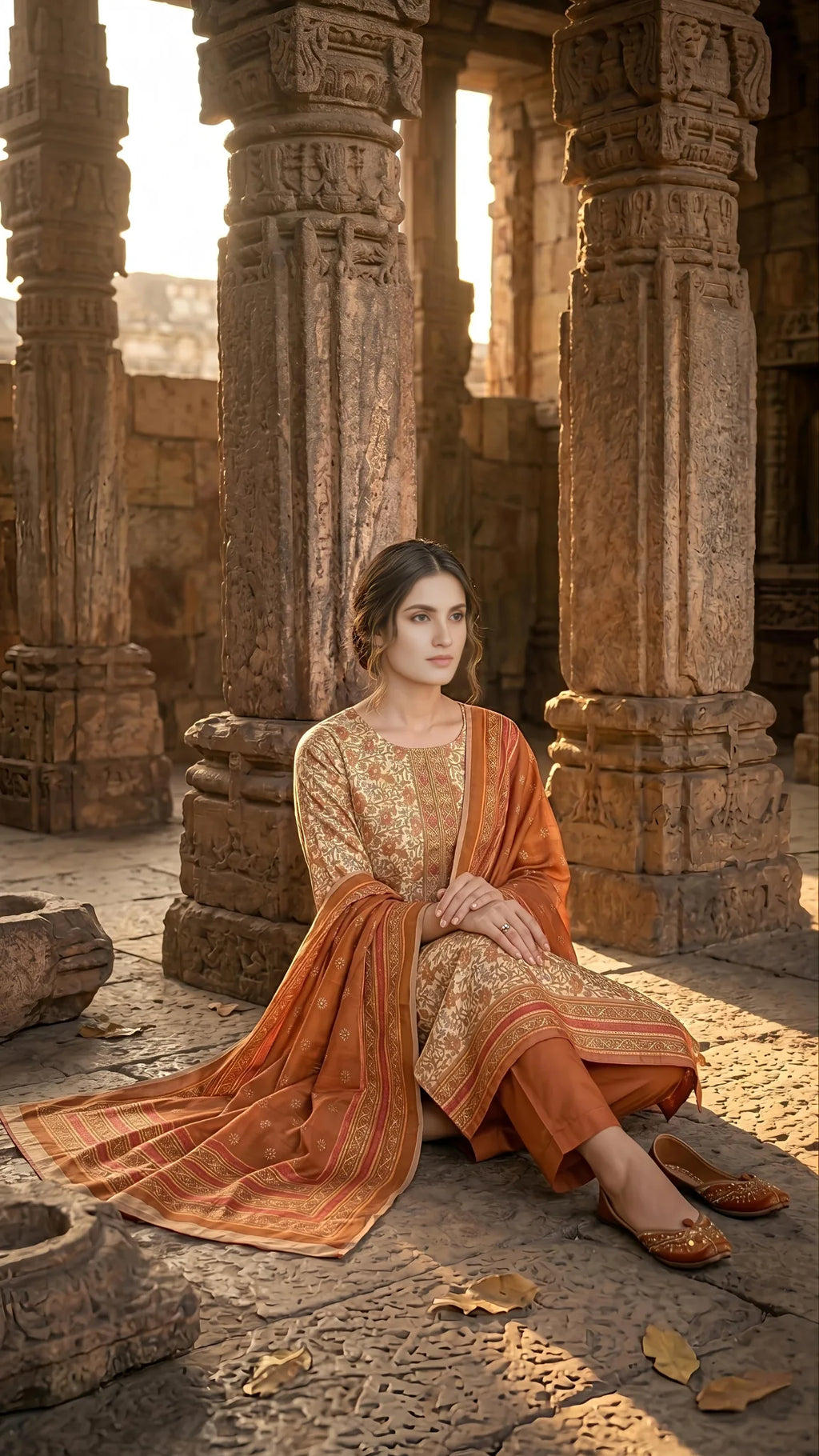 Rustic Gold Heritage Suit Set