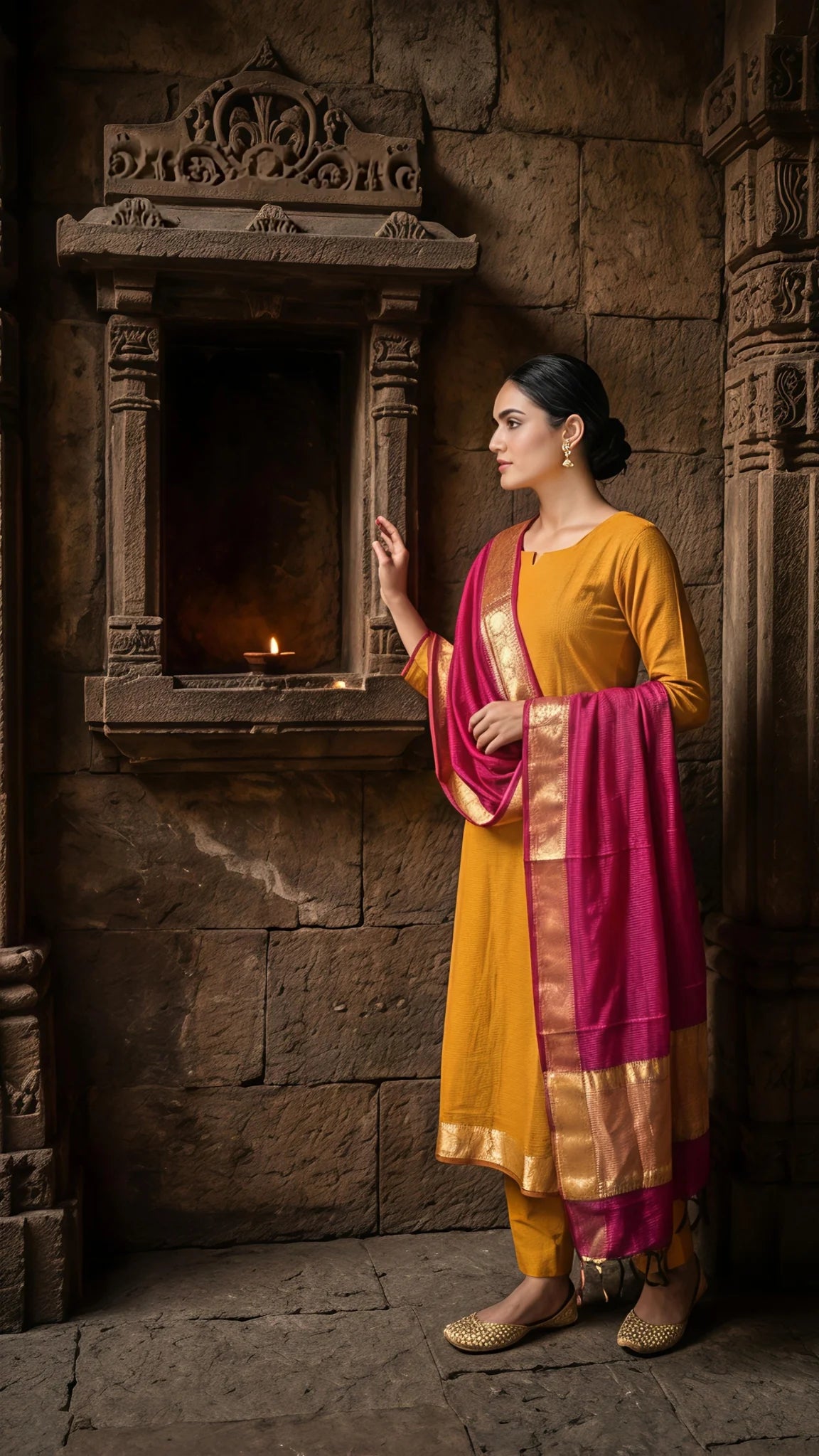 Kesari Gulnaar Suit Set