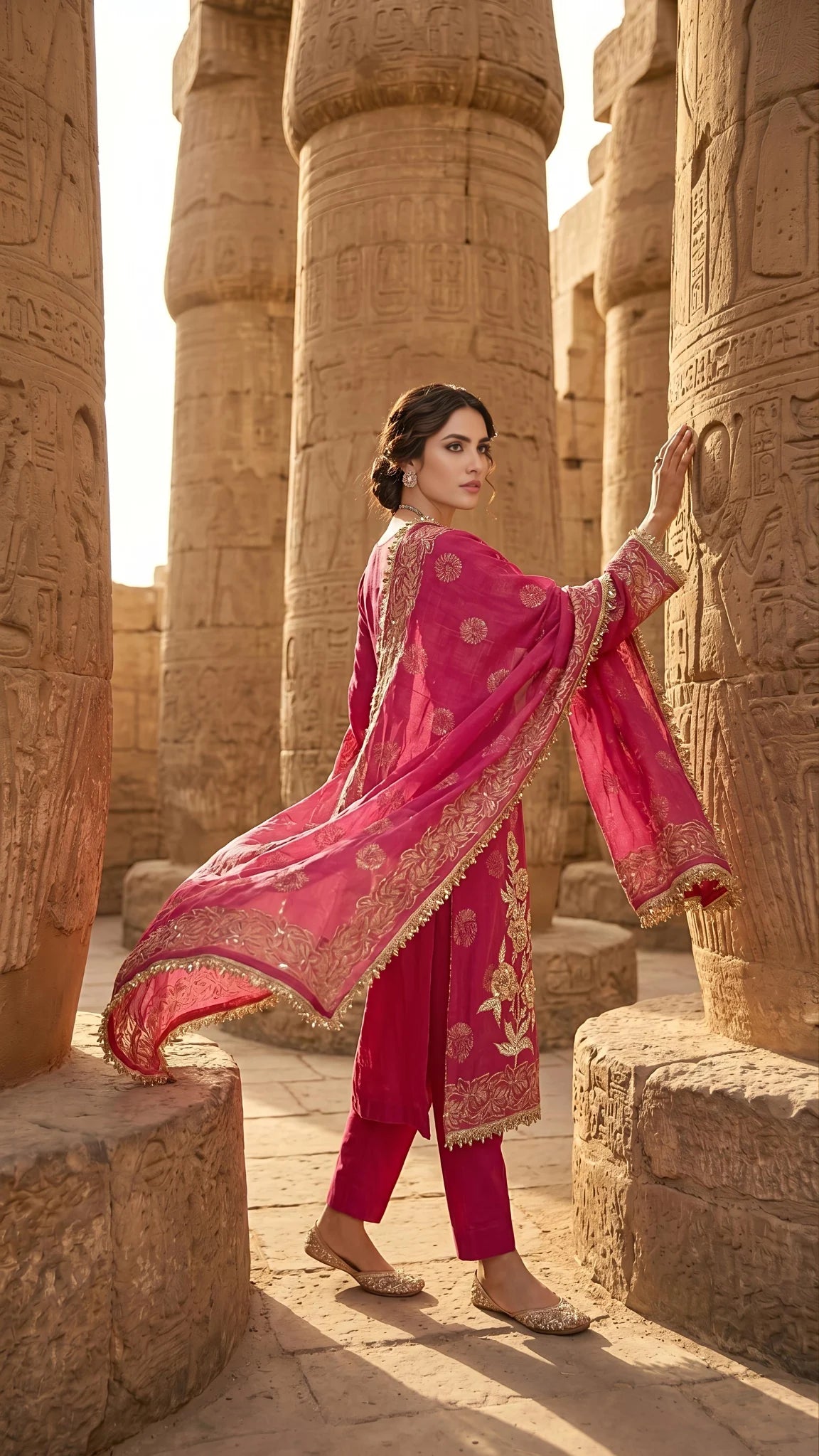 Rani Noor Zari Elegance Suit Set
