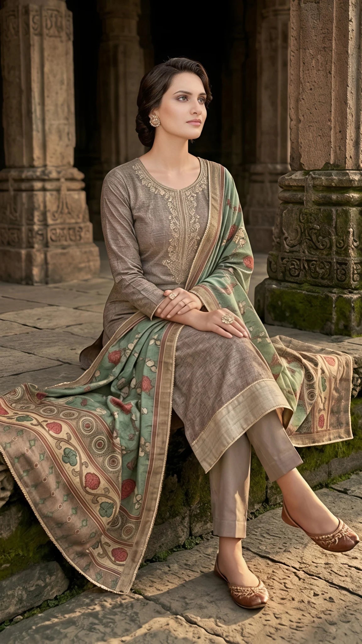 Sage Garden Luxe Suit Set