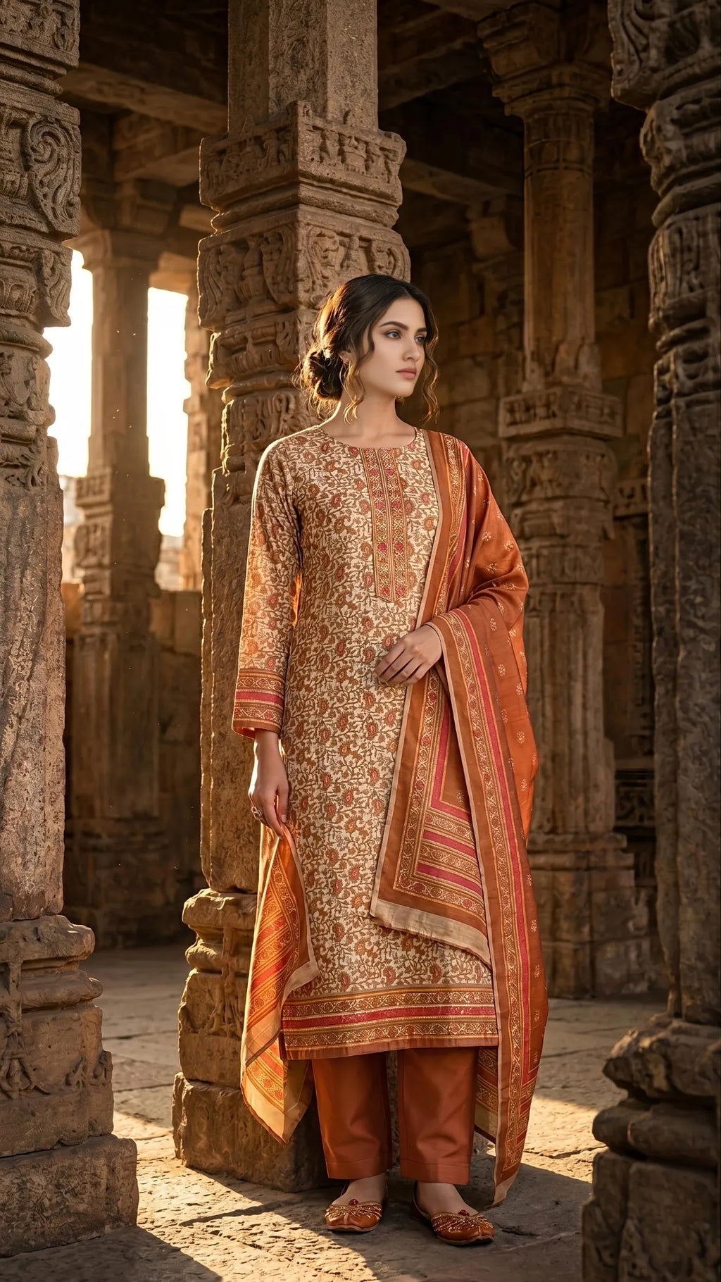 Rustic Gold Heritage Suit Set