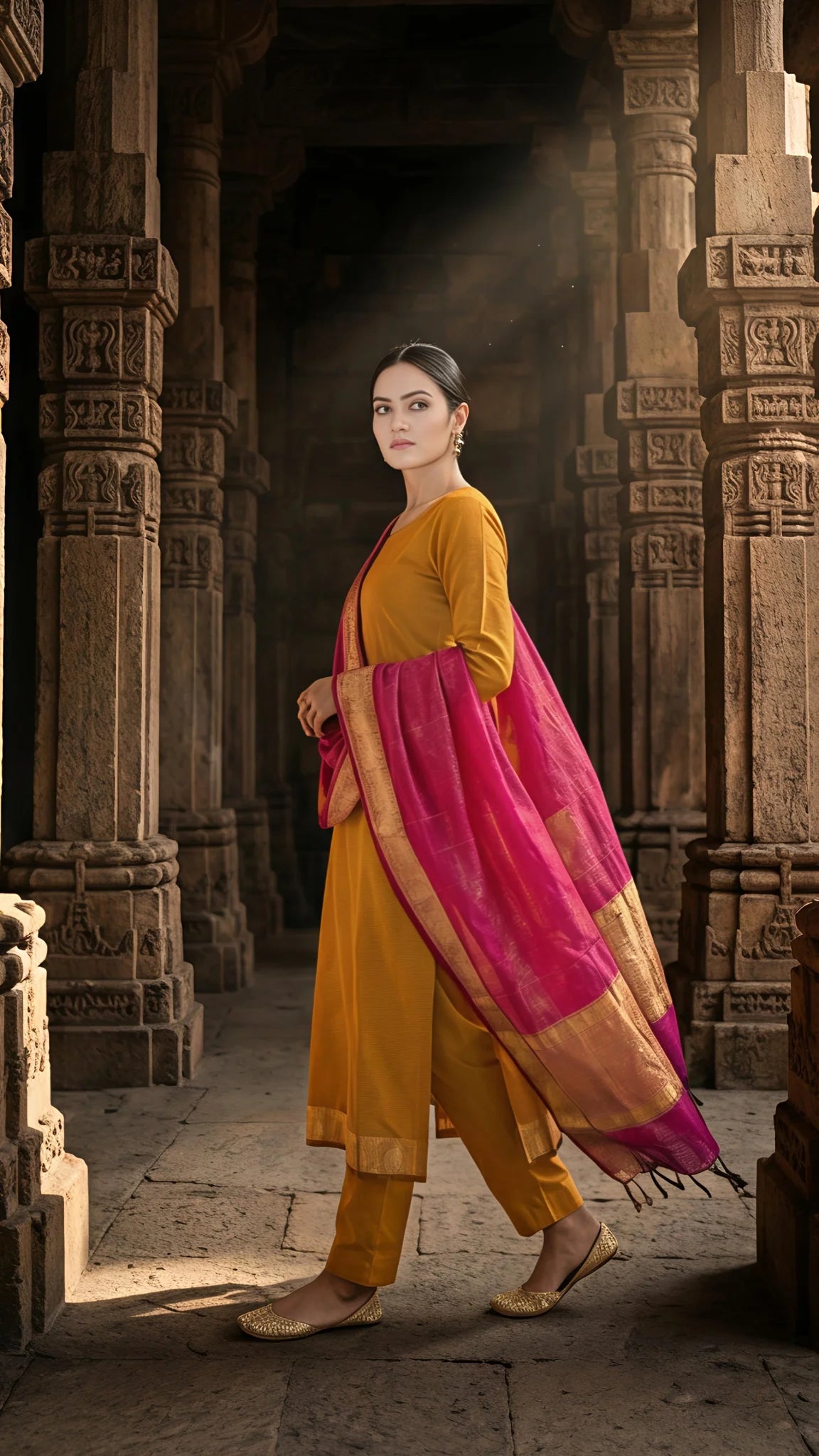 Kesari Gulnaar Suit Set