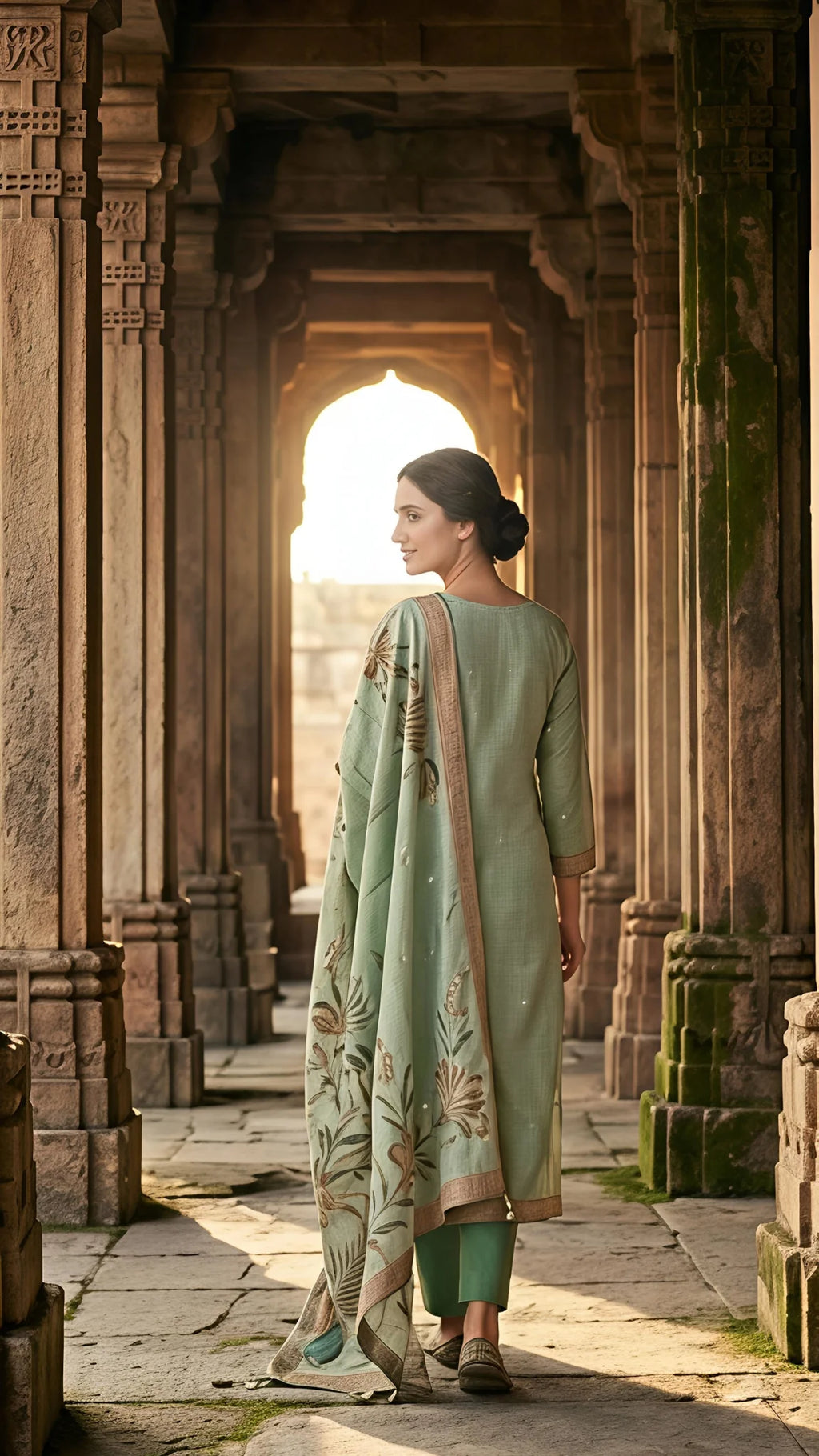 Mint Blossom Serenity Suit Set