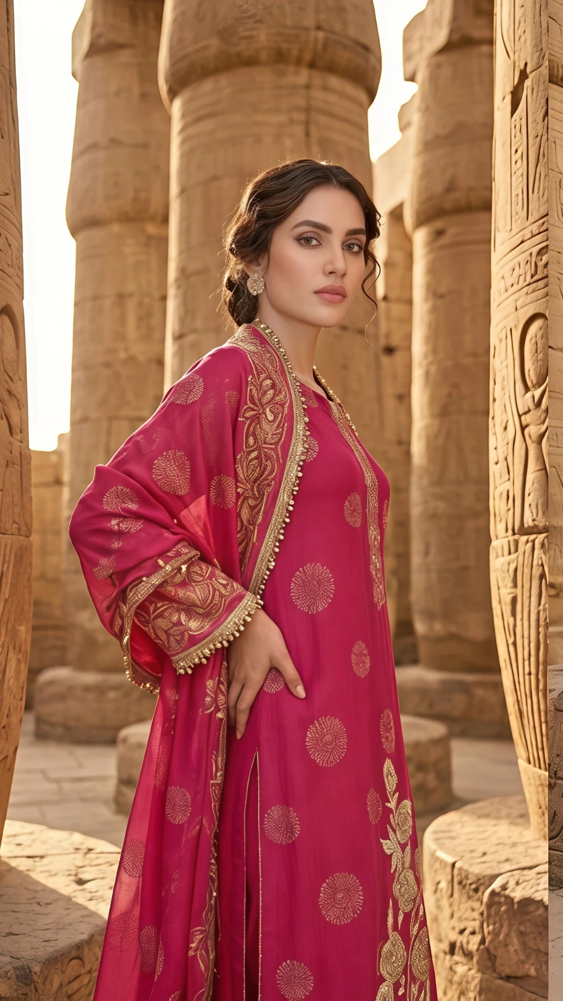 Rani Noor Zari Elegance Suit Set