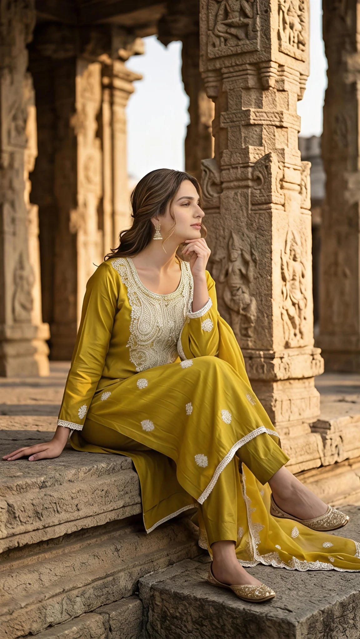 Zaitoon Noor Embroidered Suit Set