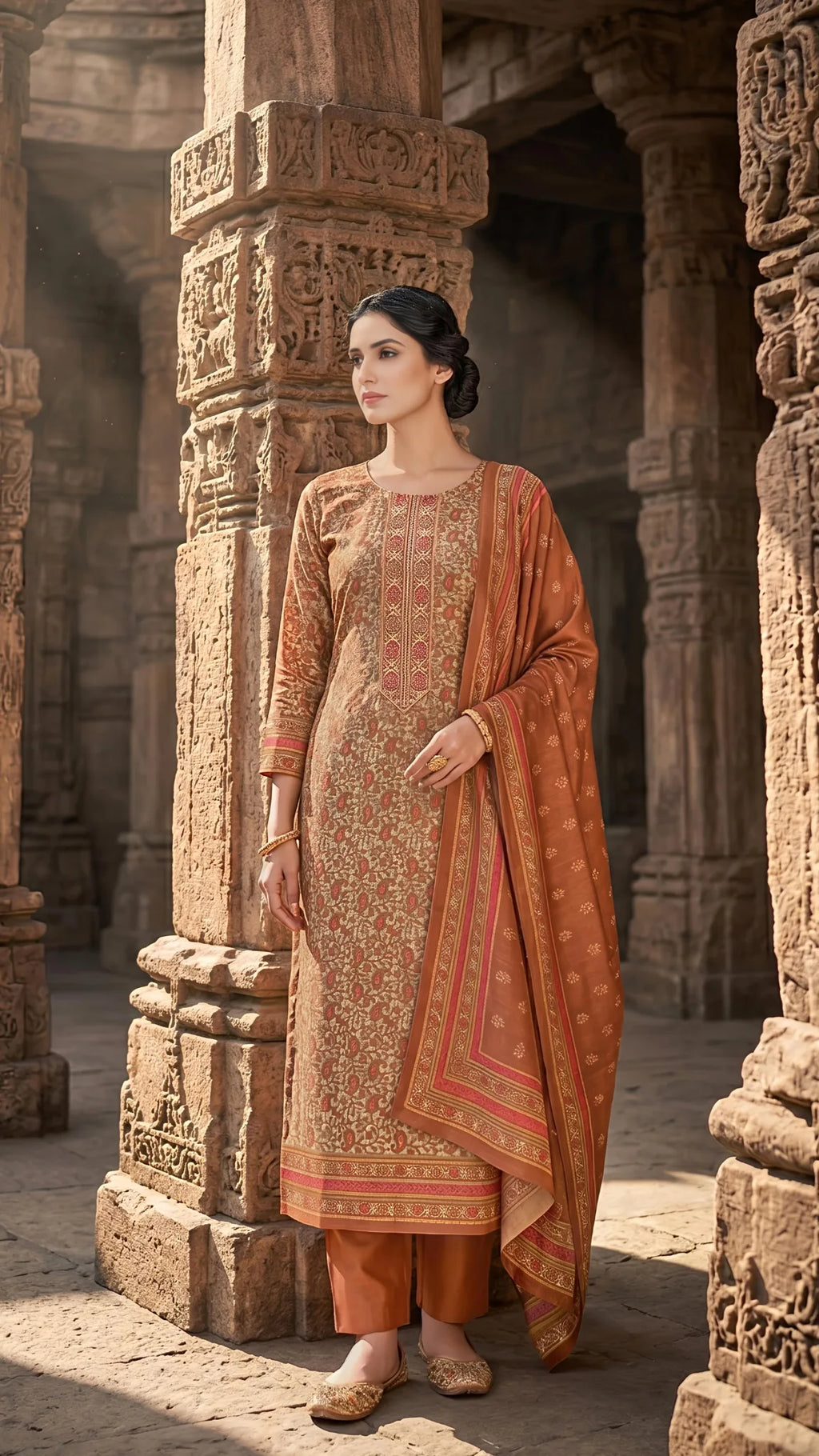 Rustic Gold Heritage Suit Set