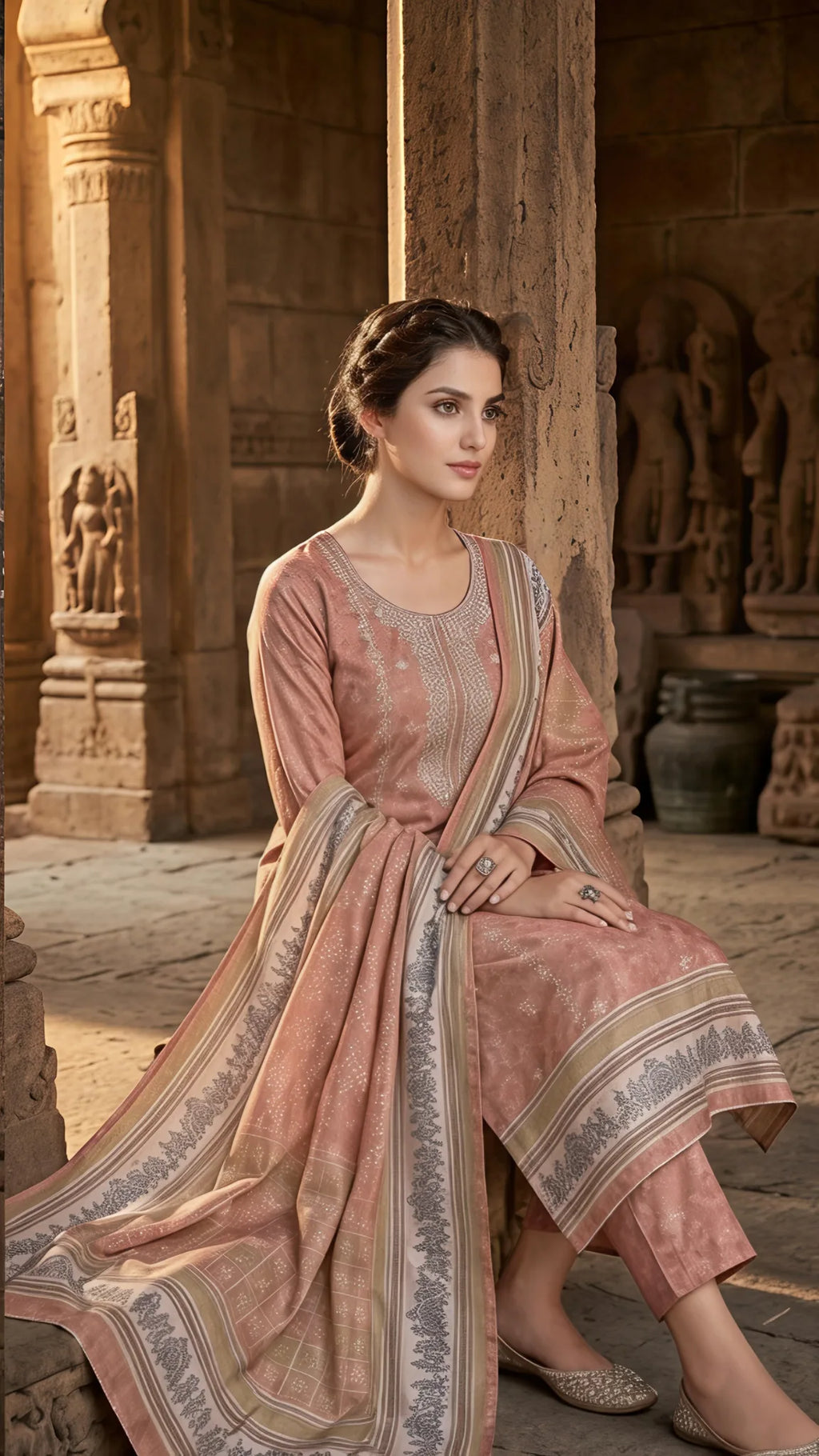 Rosewood Heritage Straight Suit Set