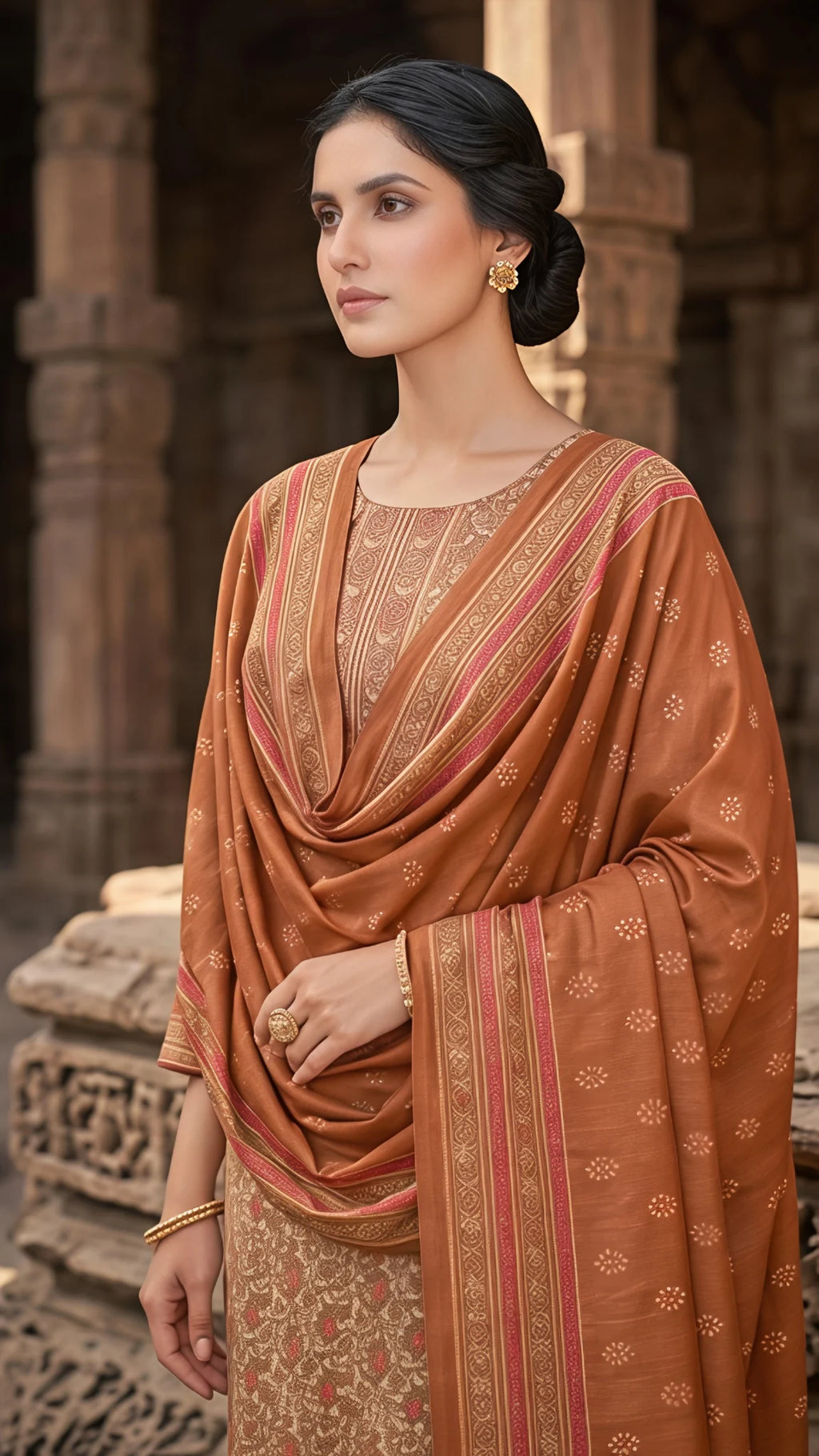 Rustic Gold Heritage Suit Set