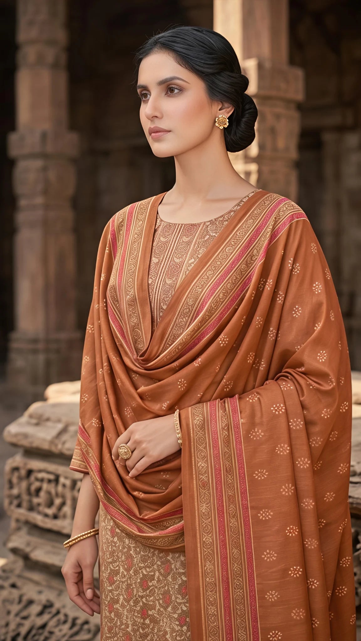 Rustic Gold Heritage Suit Set