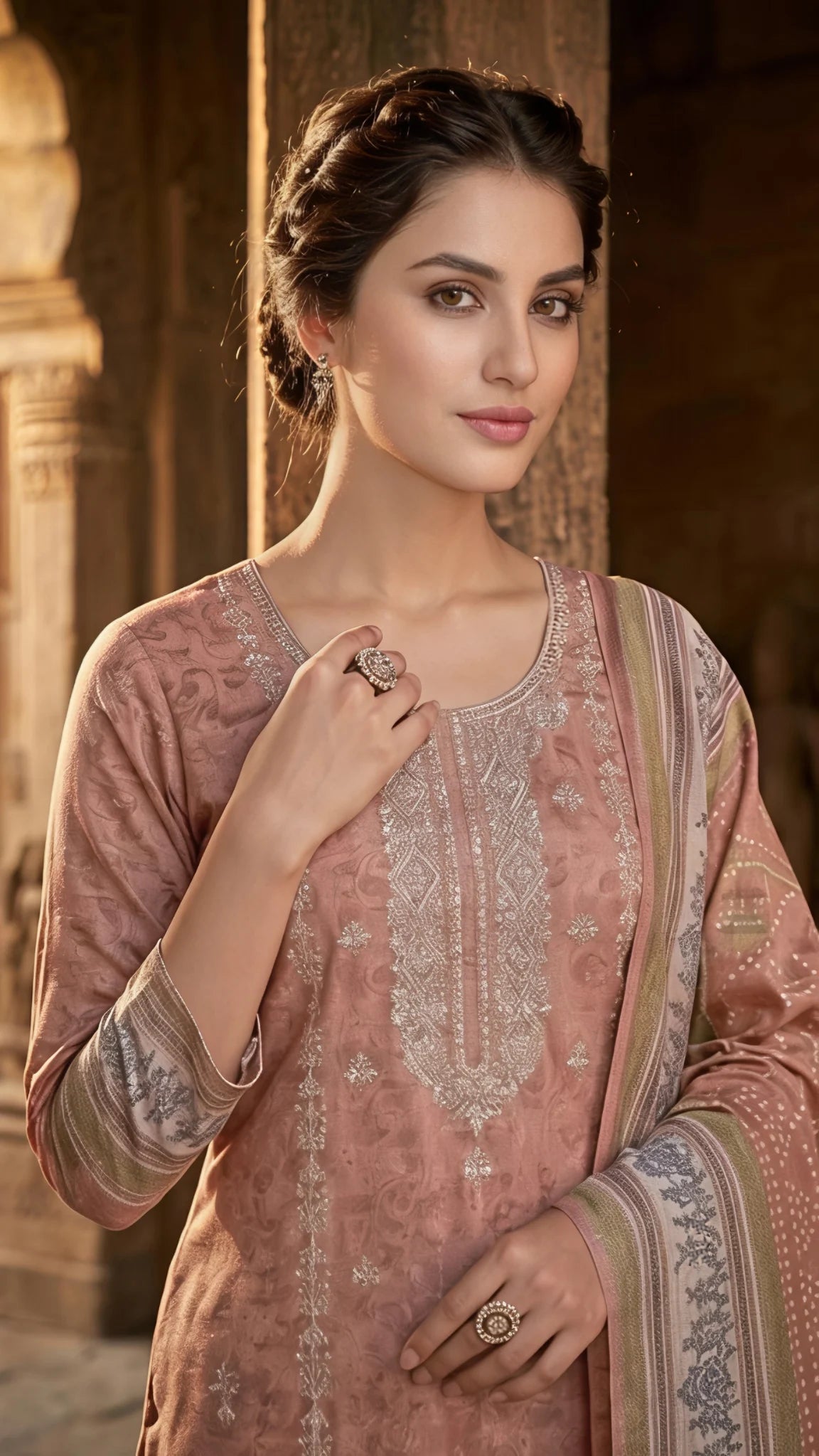 Rosewood Heritage Straight Suit Set