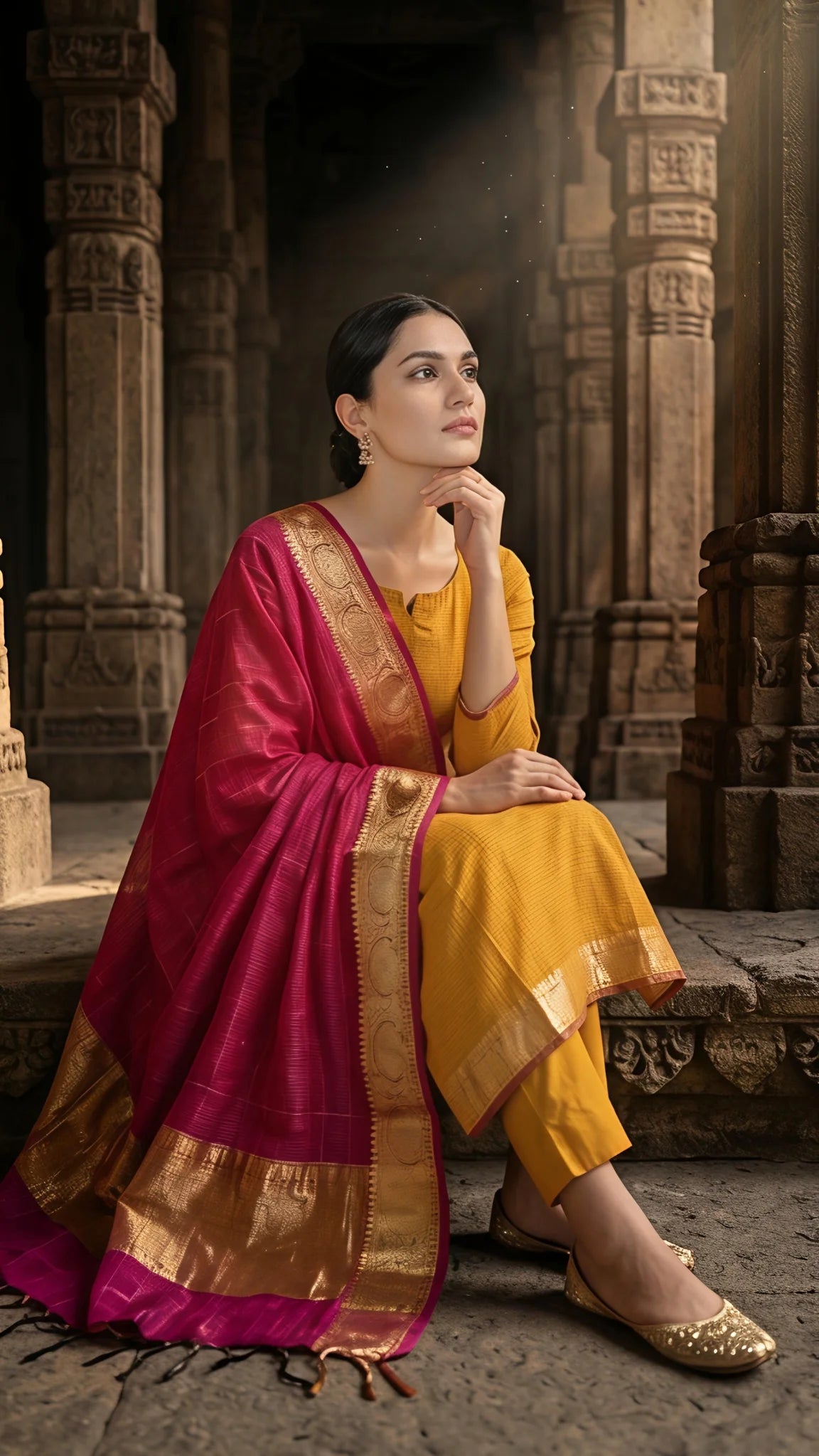 Kesari Gulnaar Suit Set