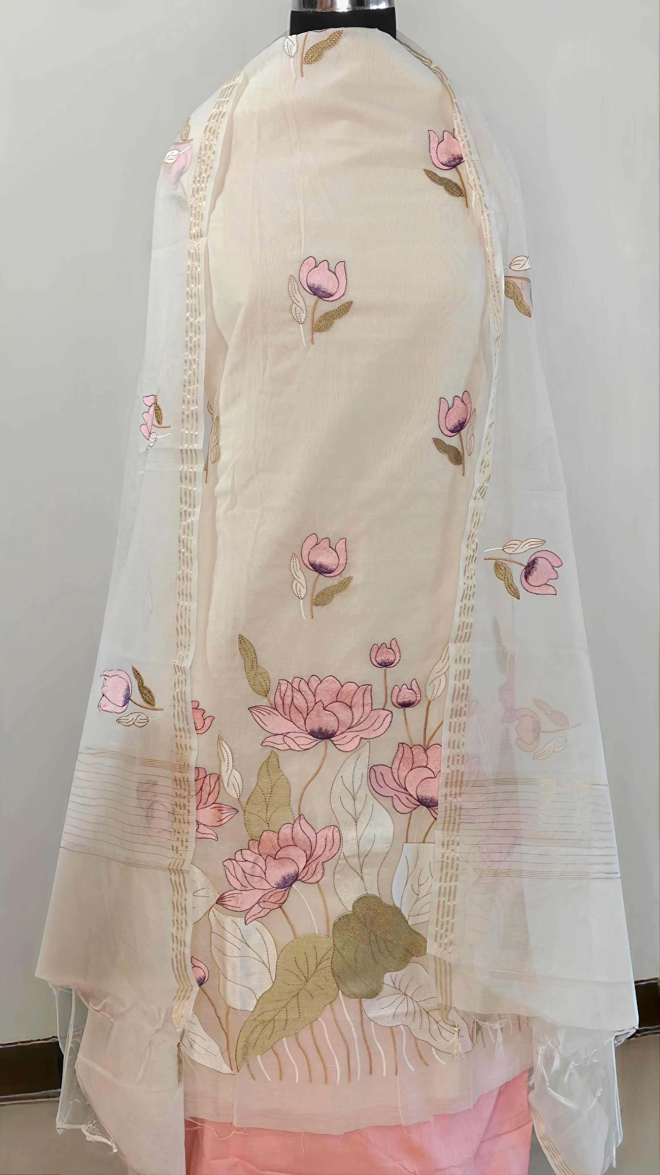 Ivory Rose Bloom Suit Set