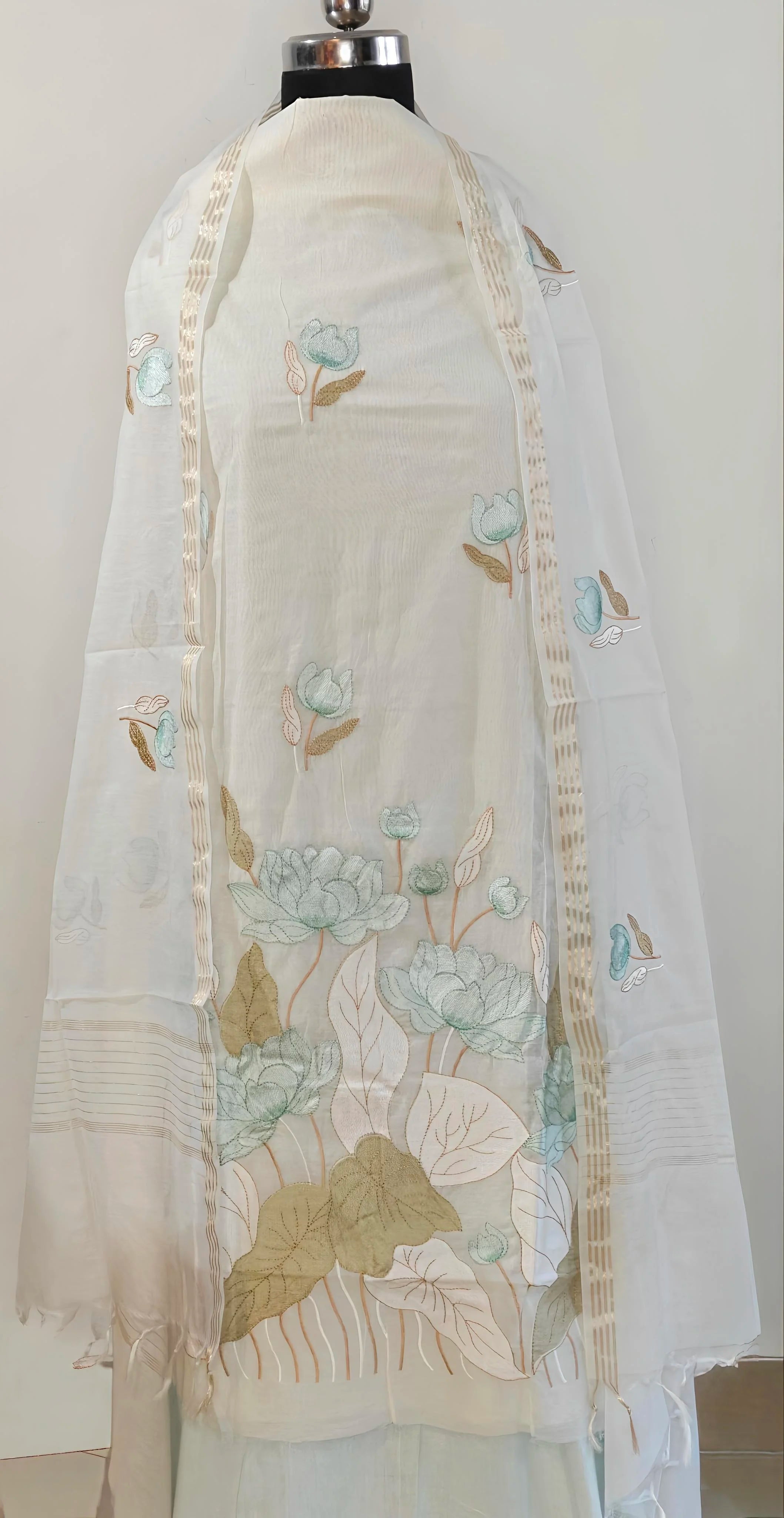 Mint Pastel Floral Suit Set