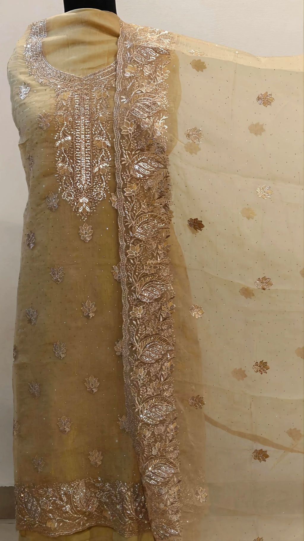 Golden Sand Elegance Suit Set