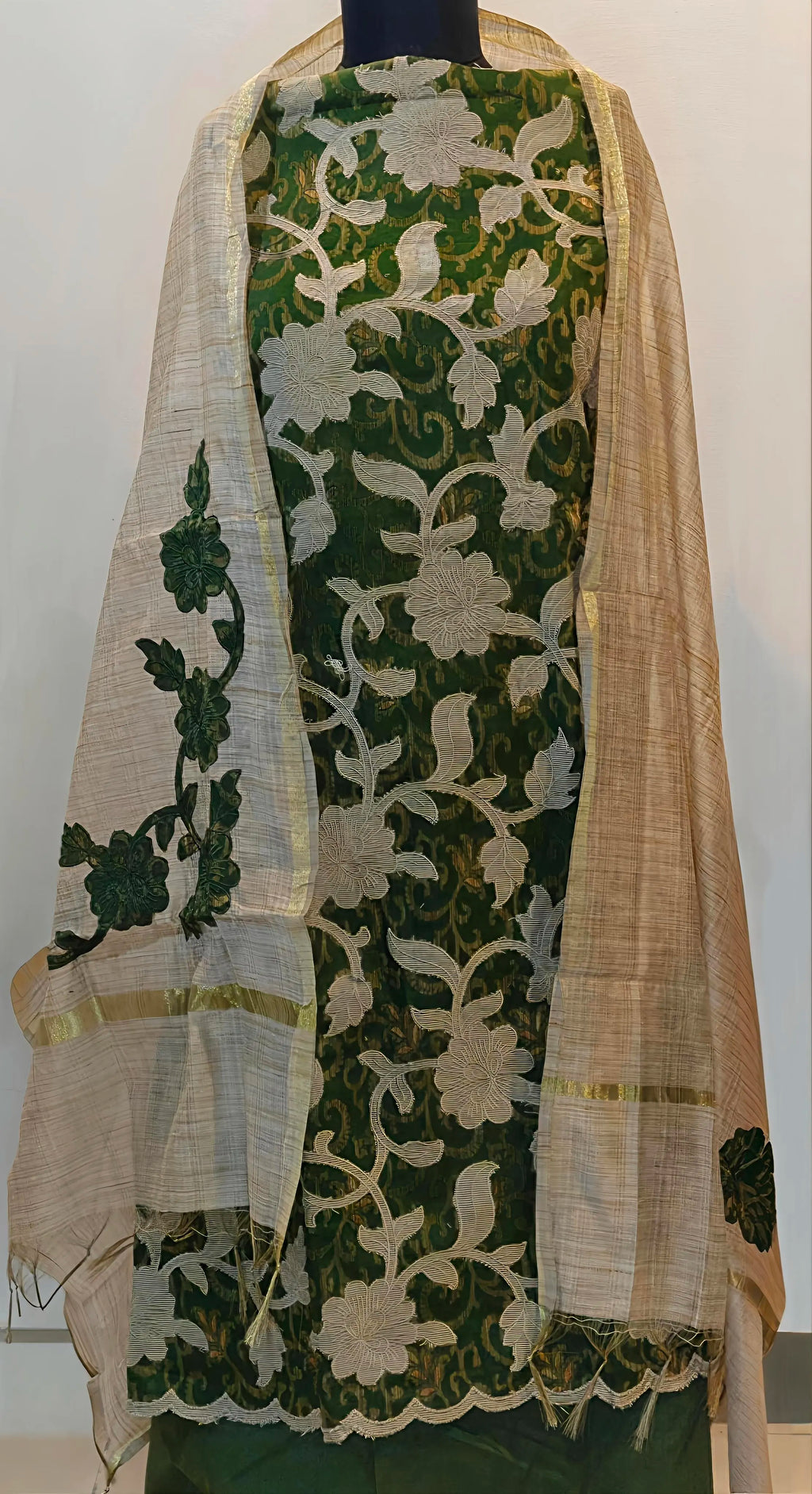 Emerald Zari Bloom Suit Set