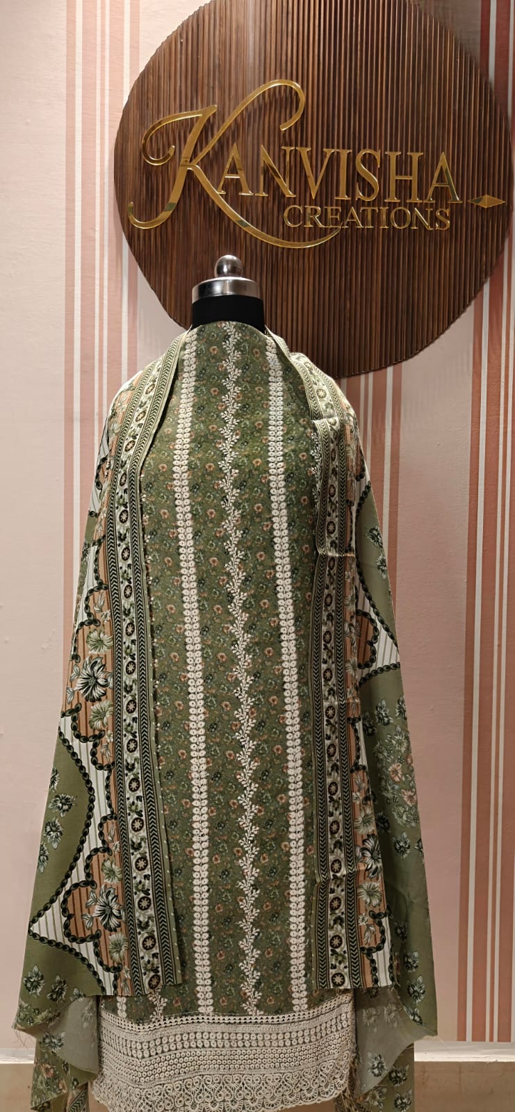 Signature Heritage Pashmina Green