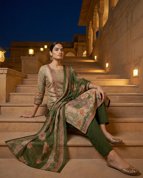 Emerald Garden Heritage Suit Set
