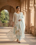 Mint Pastel Floral Suit Set