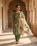 Emerald Zari Bloom Suit Set